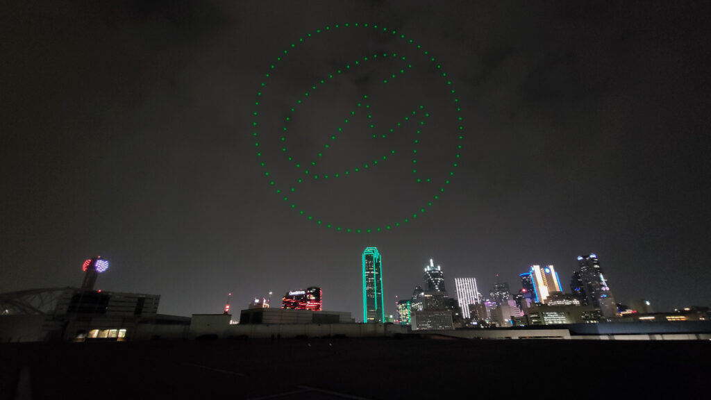 Dallas Drone Light Show Central Market