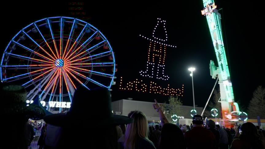 Houston Rodeo Best Drone Show Houston, Texas