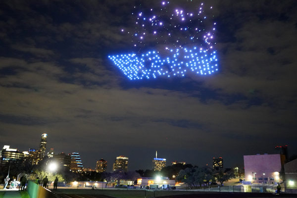 Lights over Austin