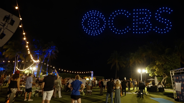 Drone show for Sportsfishing Championship