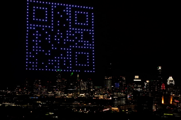 QR Codes in the Sky