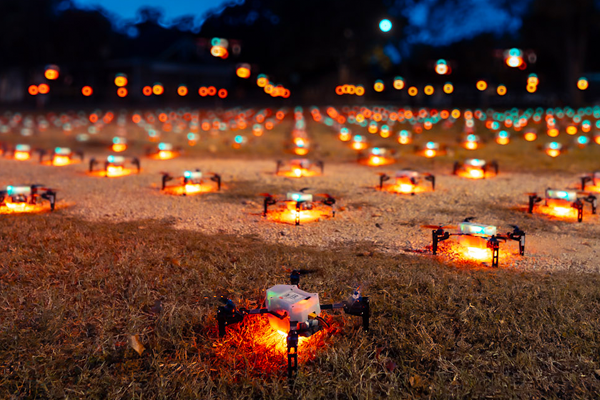 Austin drone grid