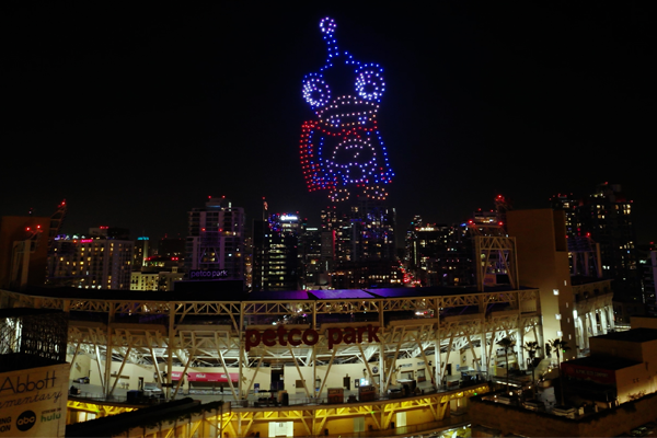 Comic Con drone show