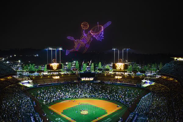 Kobe drone show