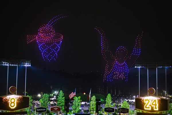 California drone show