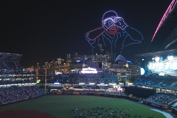 MLB drone show