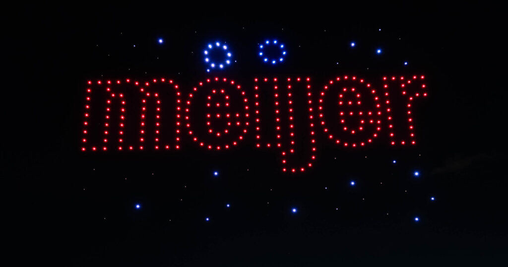 Meijer drone show