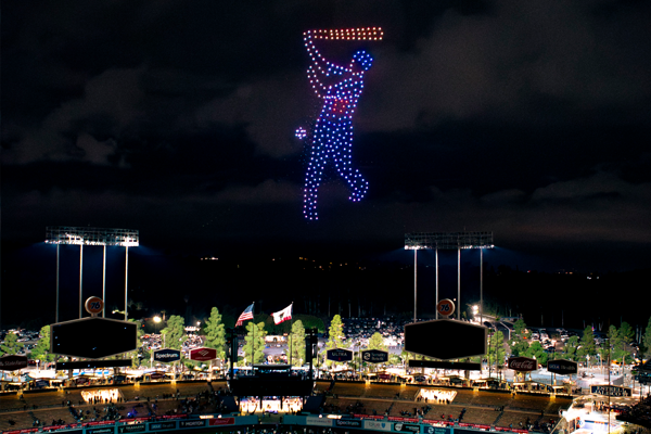 MLB drone shows