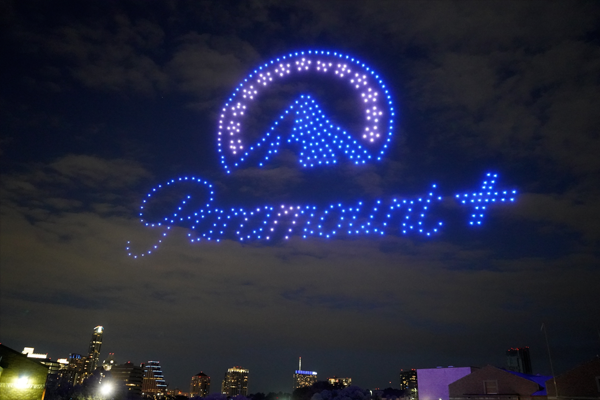 Drone show for SXSW