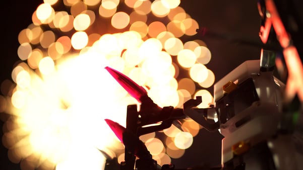 US Pyro drone light show company