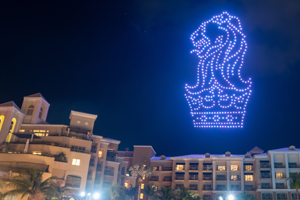 Ritz-Carlton drone show