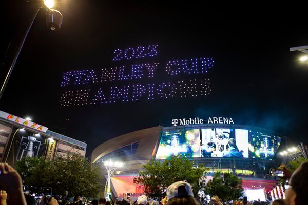 Stanley Cup drone show