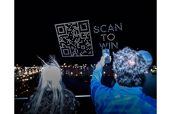 Drone QR code