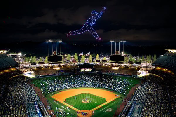 Drone show company based in LA