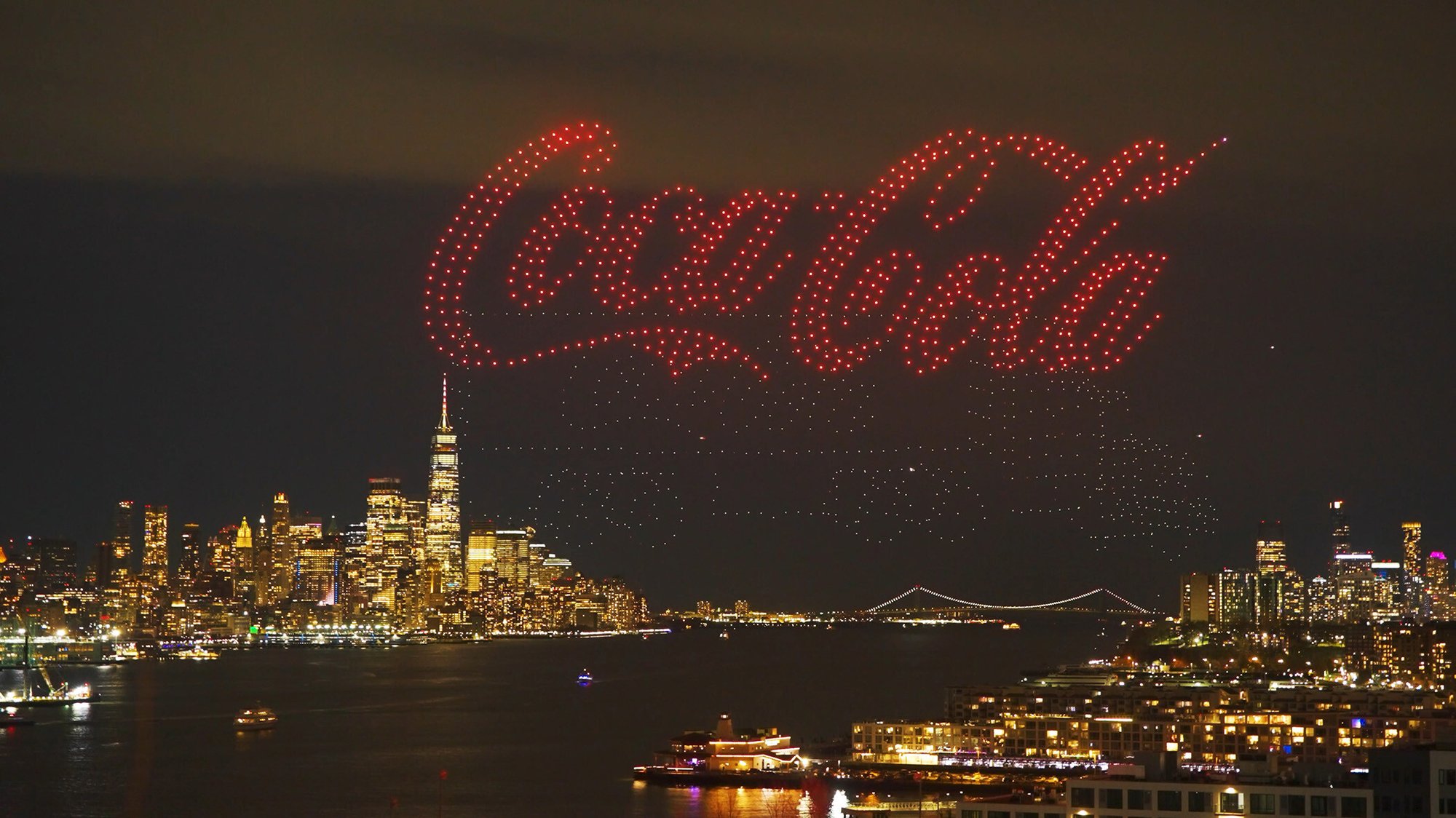 New-york-ciyt-drone-show-coca-cola-holiday