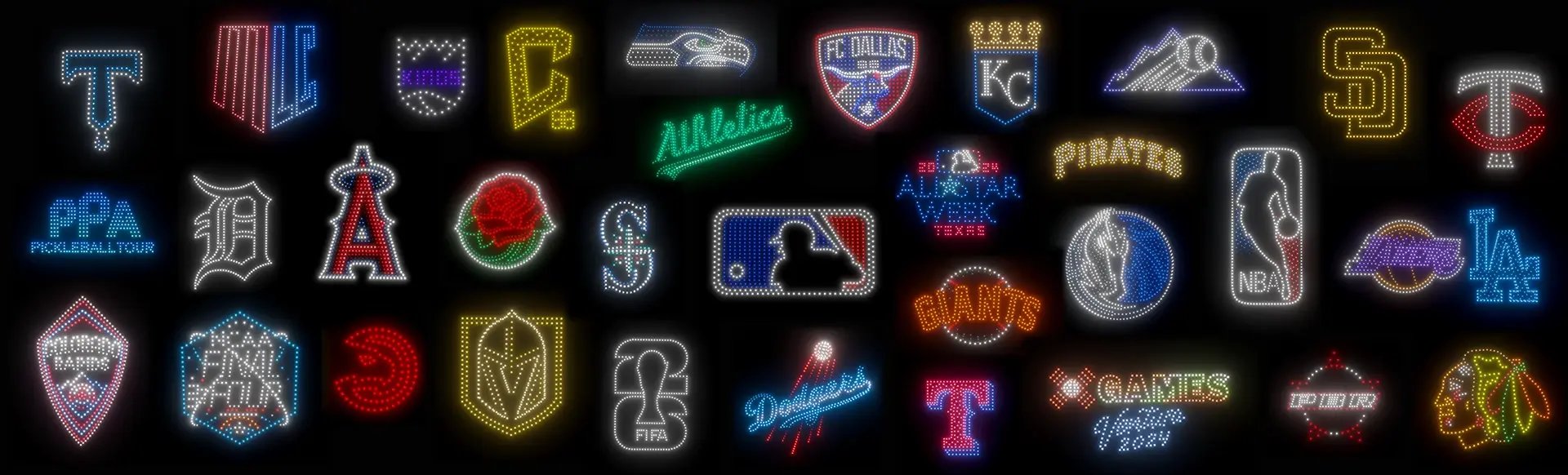 Sky Elements Sports Team Client Logos