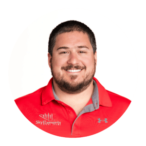 Preston Ward, chief pilot and business development at Sky Elements Drone Shows