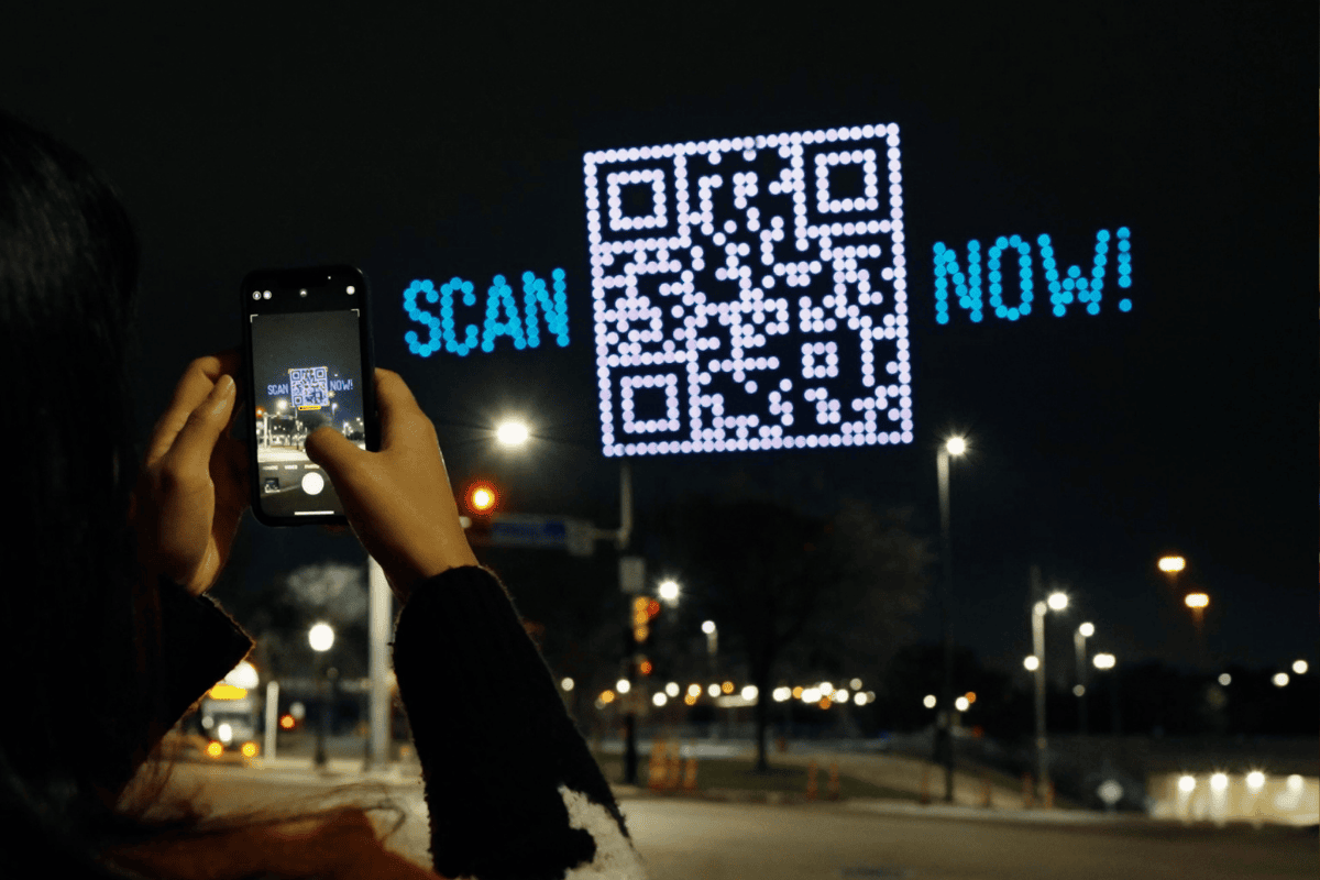 Dallas Drone Show QR Code