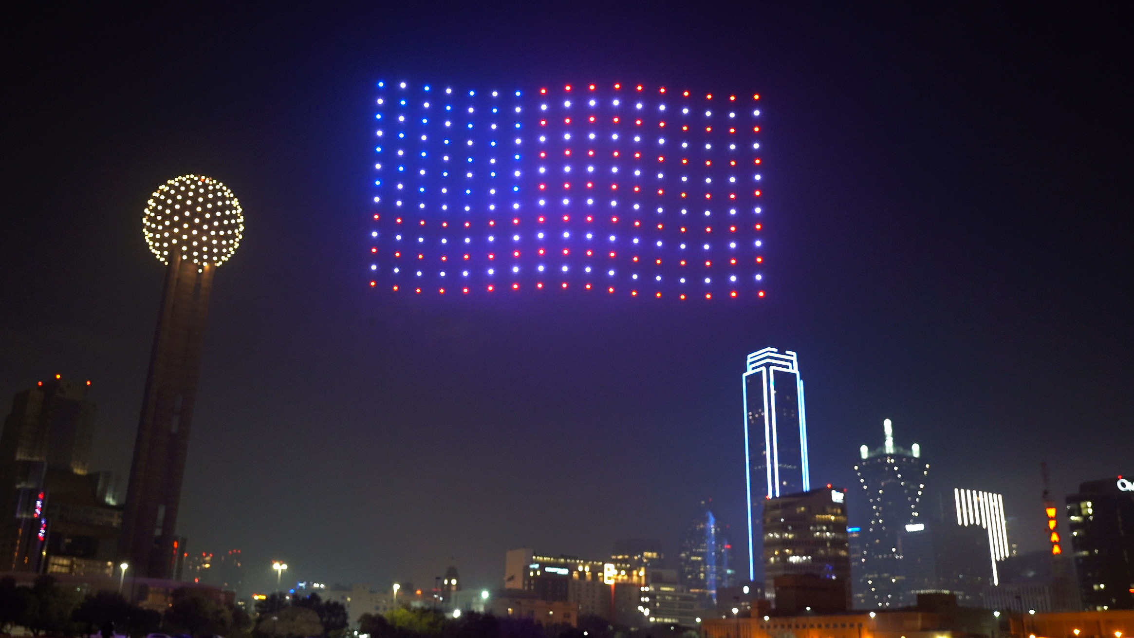 Bowl Game Drone Light Show
