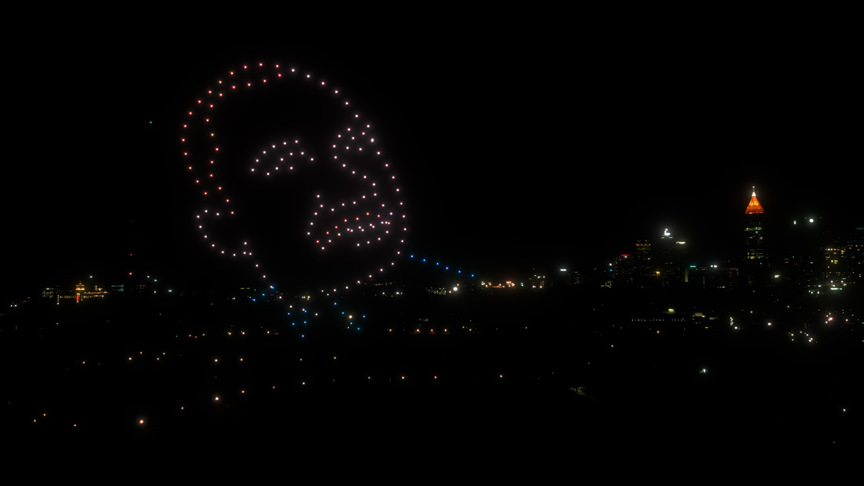 Atlanta Drone Light Show