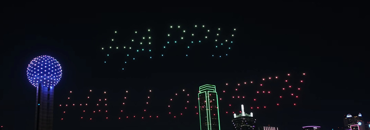 Halloween Drone Light Show