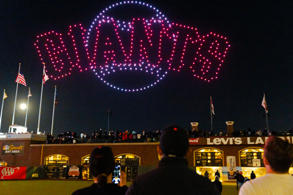 Oracle Park Comes Alive After This San Francisco Giants Drone Show!