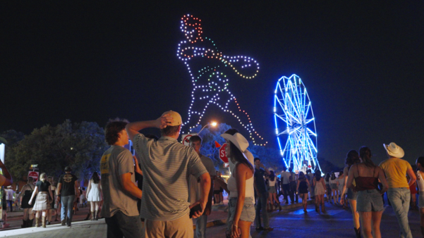 From Halftime to Orientation: Exploring Drone Light Shows in Higher Education