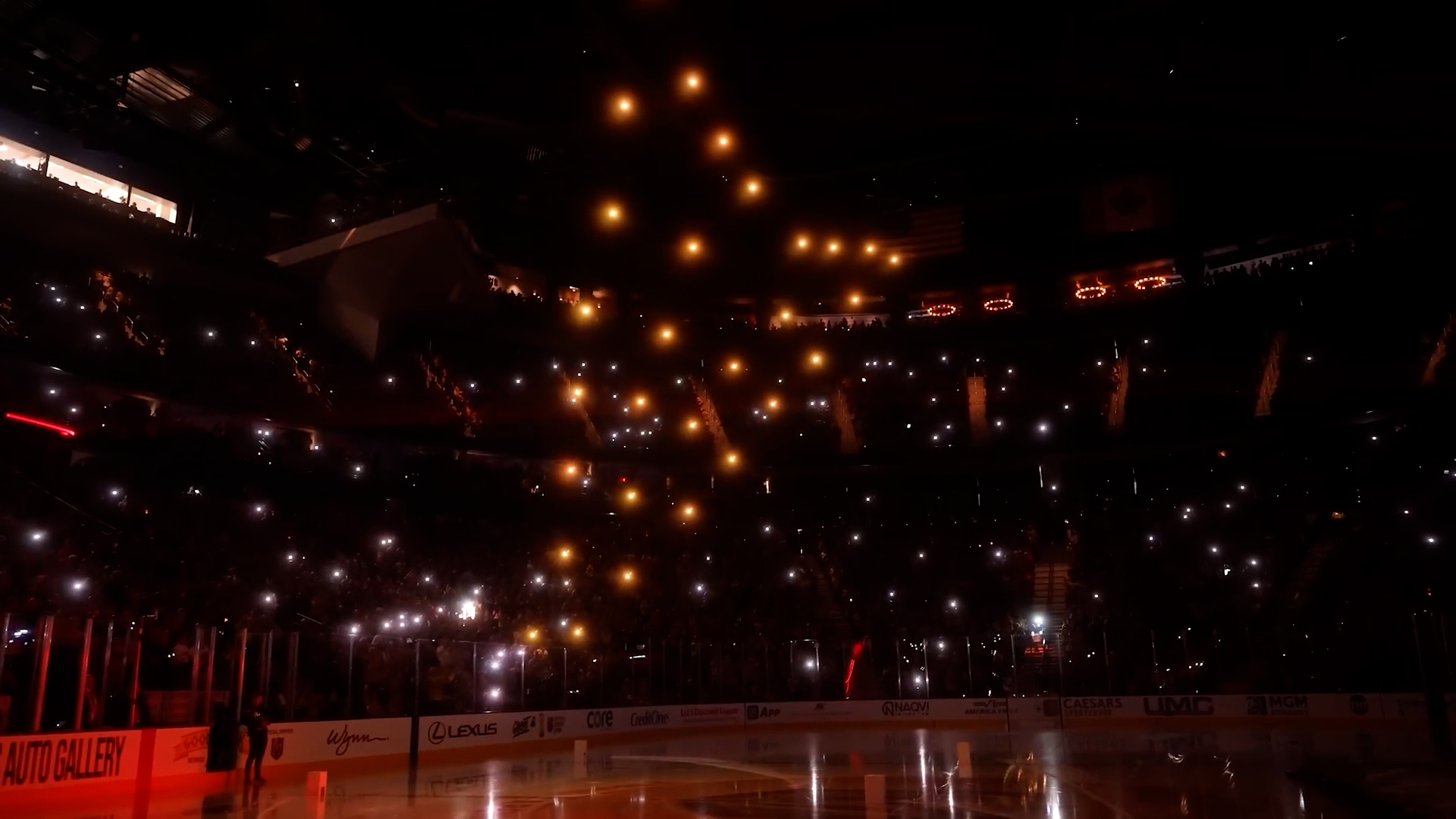 Sky Elements crew operating an in-arena drone show