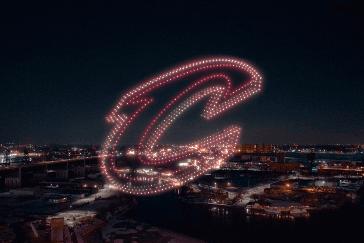 cavs-logo-drone-show