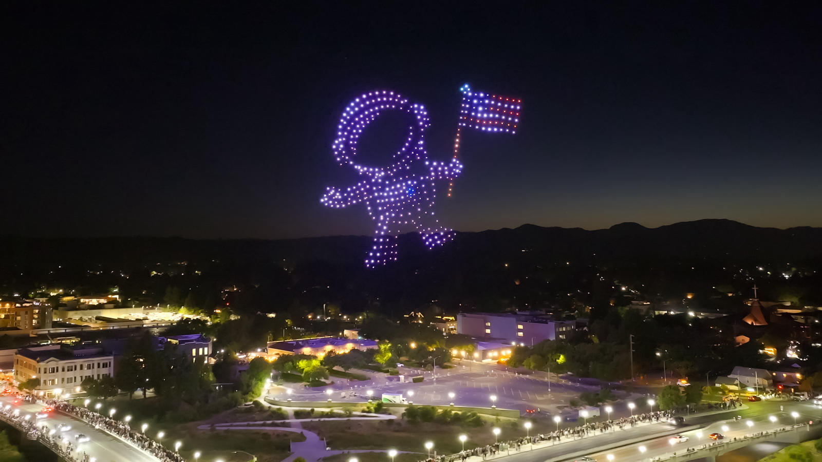 City of Napa, Fourth of July drone light show