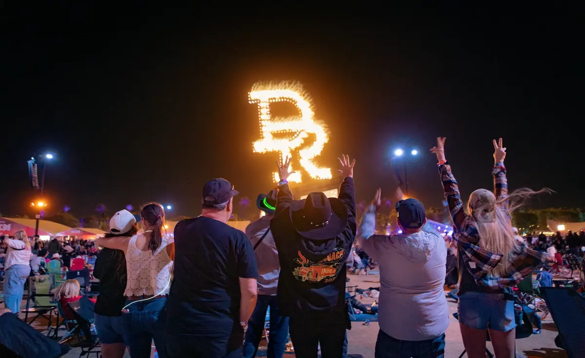 Stagecoach, Dutton Ranch drone light show