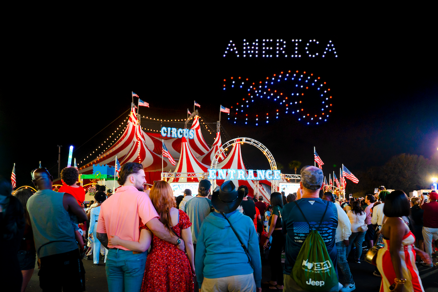 Celebrating America 250: Drone Shows at the Florida State Fair