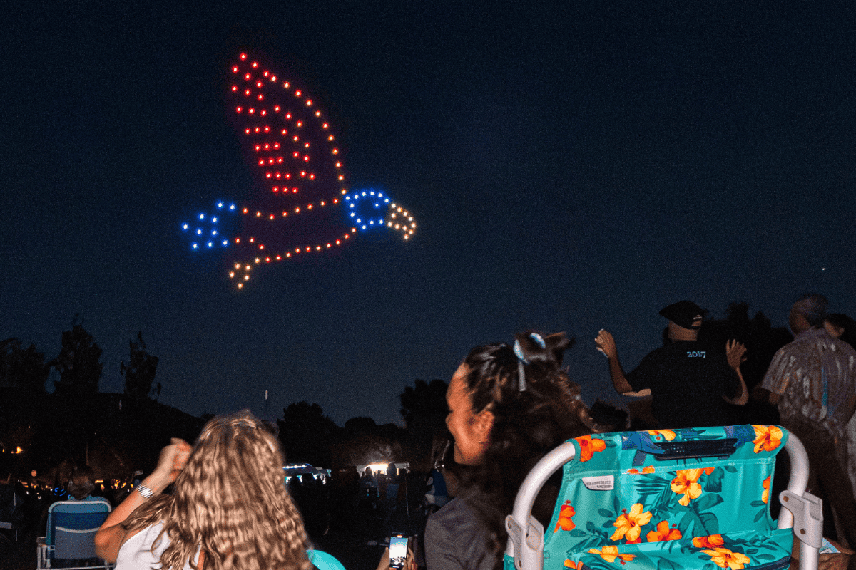 fourth-of-july-drone-show-bald-eagle-los-angeles-county-california