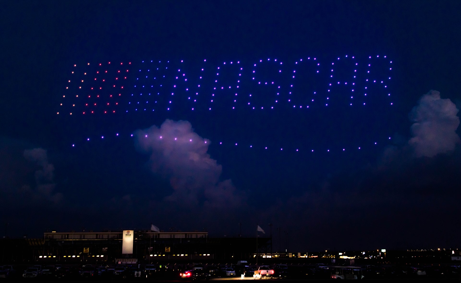 Sky Elements at Nascar All Star Race