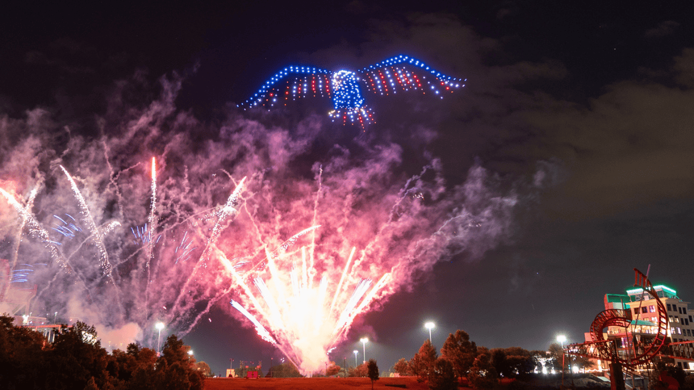 Nashville, Let Freedom Sing drone light show