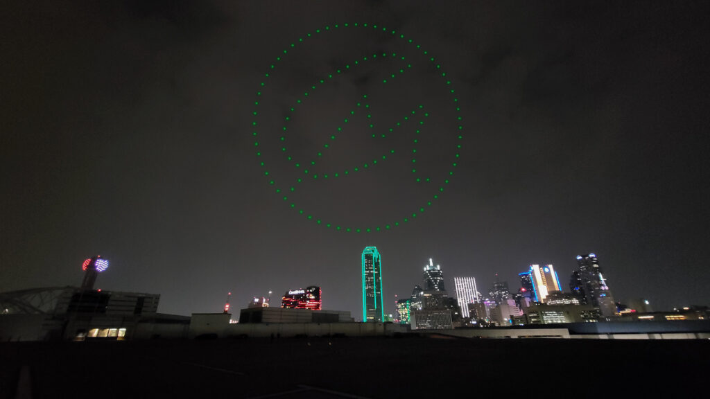 Dallas Drone Light Show Central Market