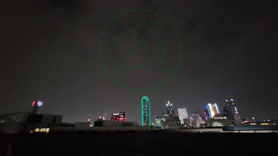 Dallas Drone Light Show Central Market