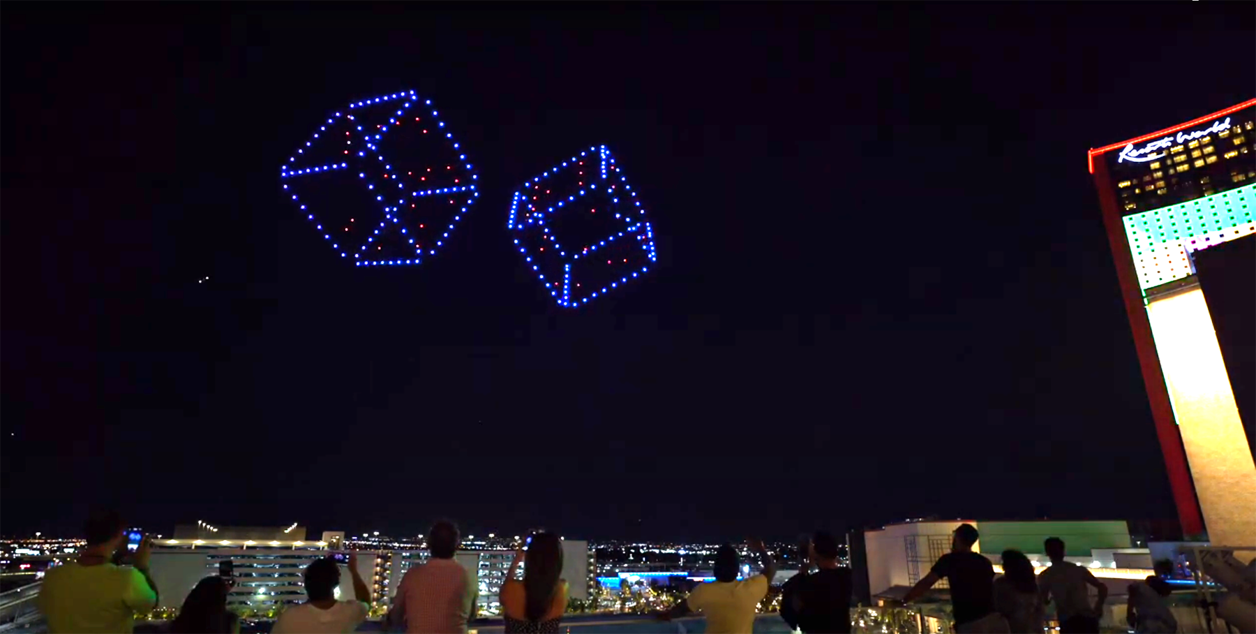 Las Vegas Drone Light Show