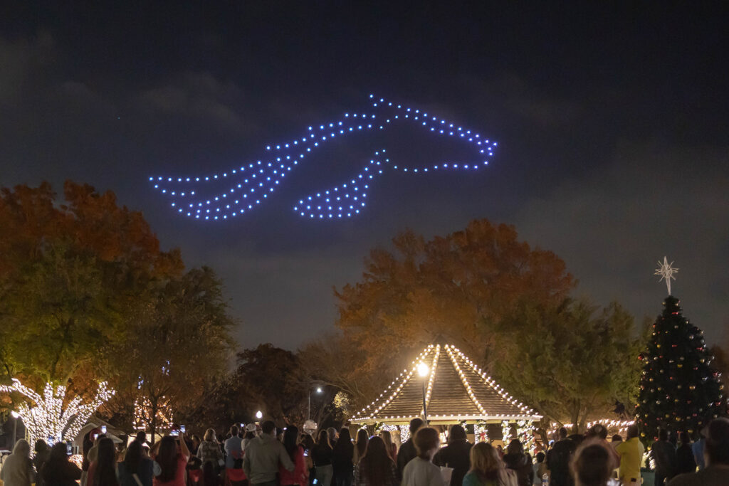 Christmas Drone Shows Sky Elements