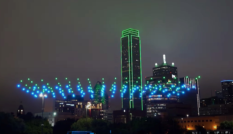Drone Light Show Atlanta Georgia  Professional Drone Shows in Atlanta