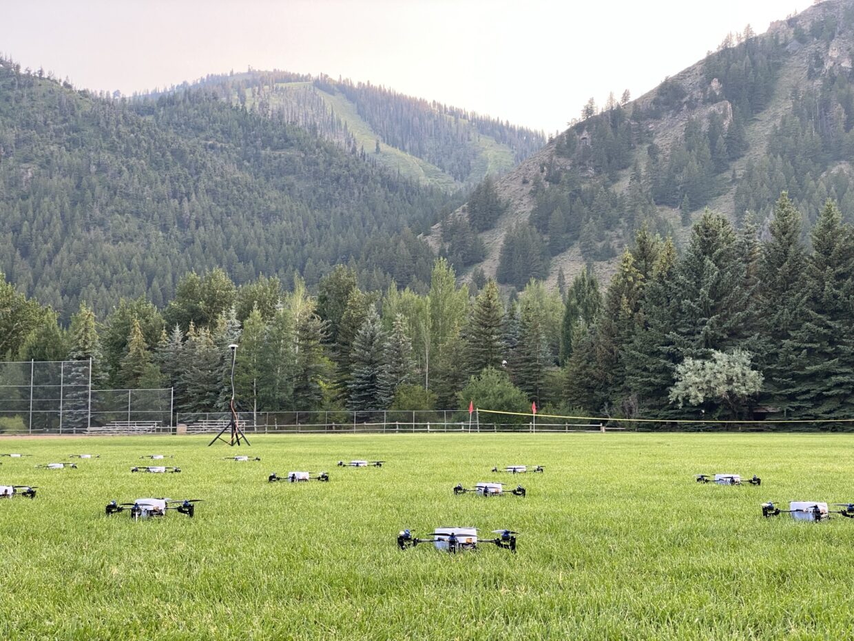 Best Drone Light Show Sun Valley Idaho