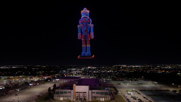 Epic drone show in Dallas-Fort Worth wins ABC's Great Christmas Light Fight  - CultureMap Dallas