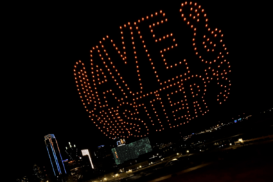 Dallas drone light show