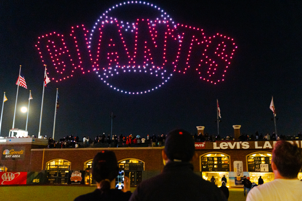 San Francisco Giants drone show