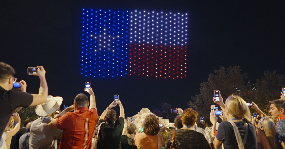 Texas State Fair drone show