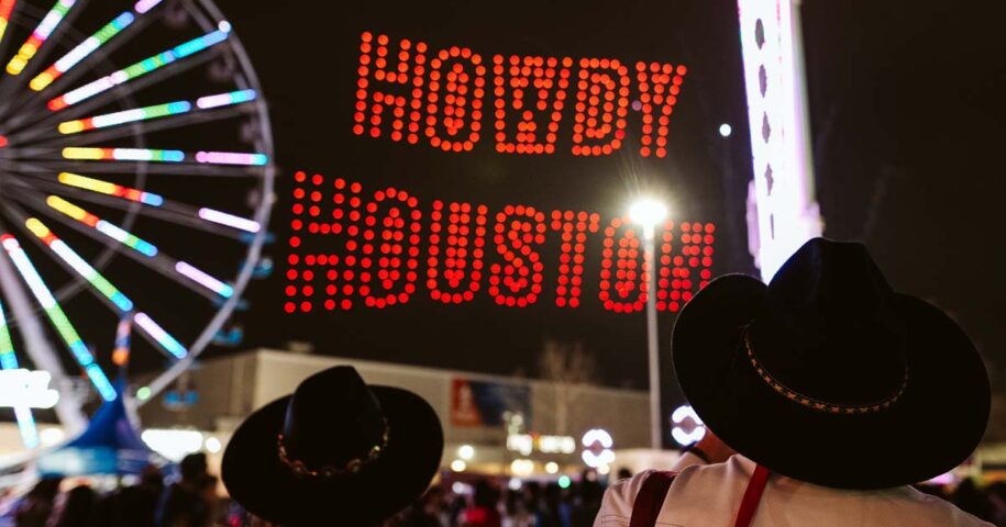 Houston Rodeo drone light show