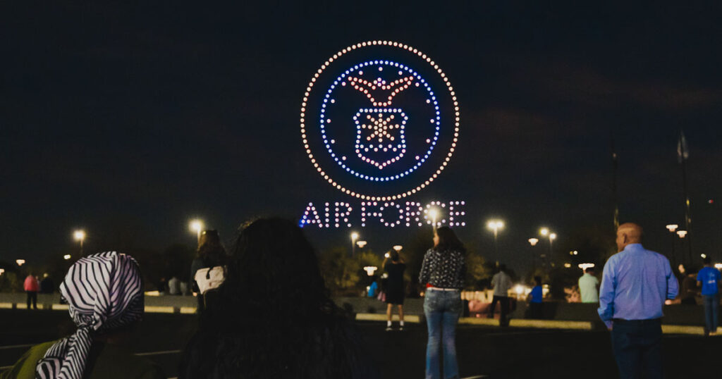 National Medal of Honor drone shows